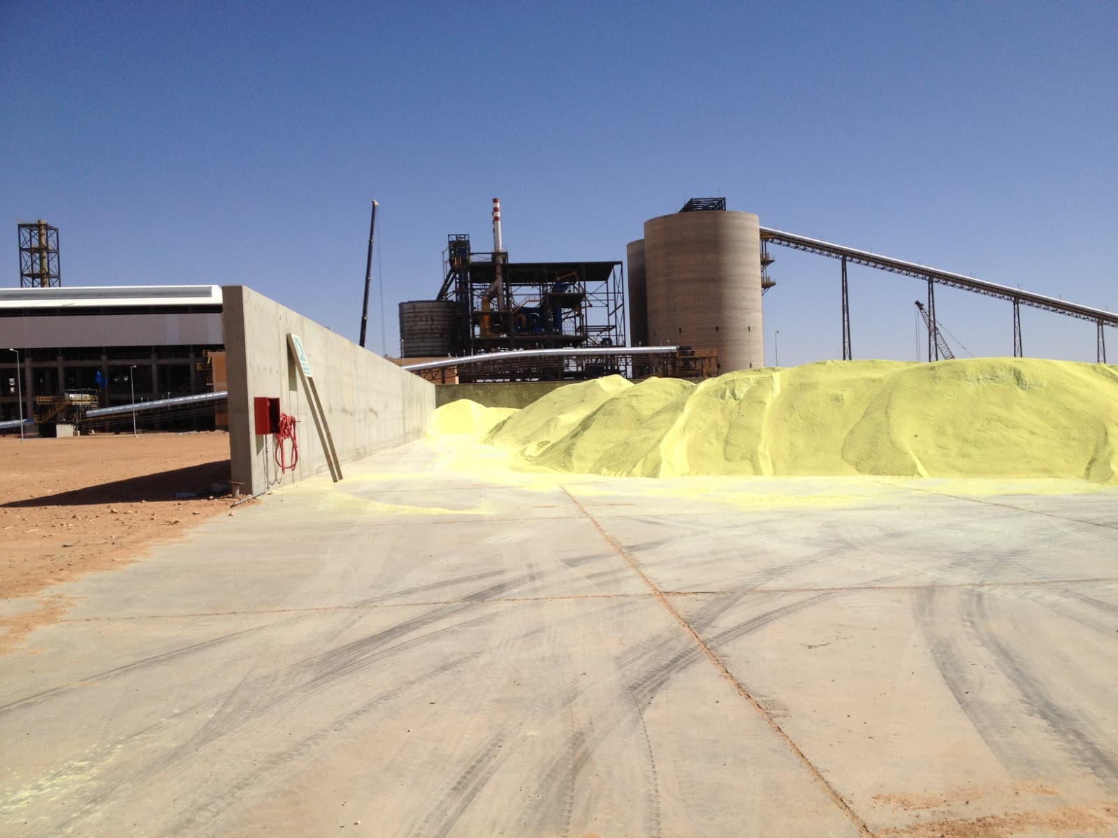 Materials processing operation under review