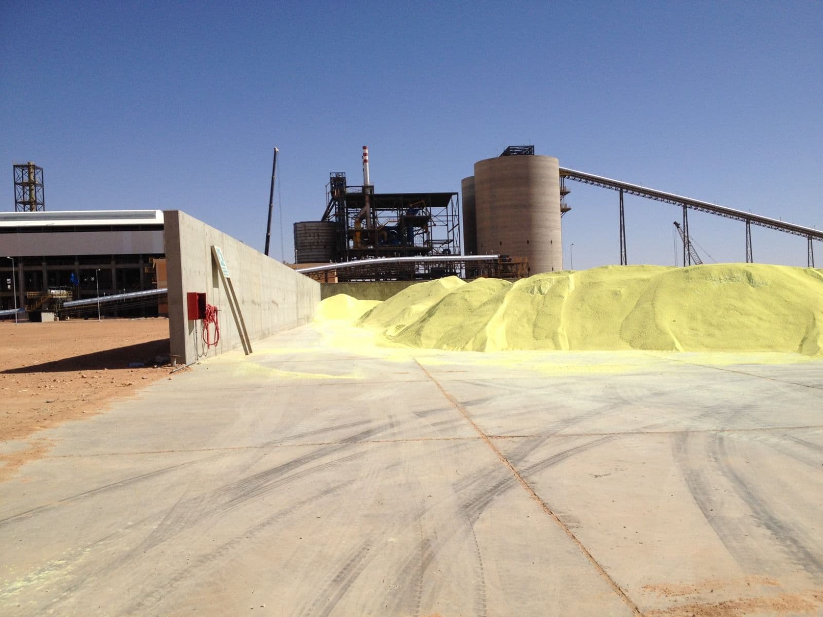 Materials processing operation under review